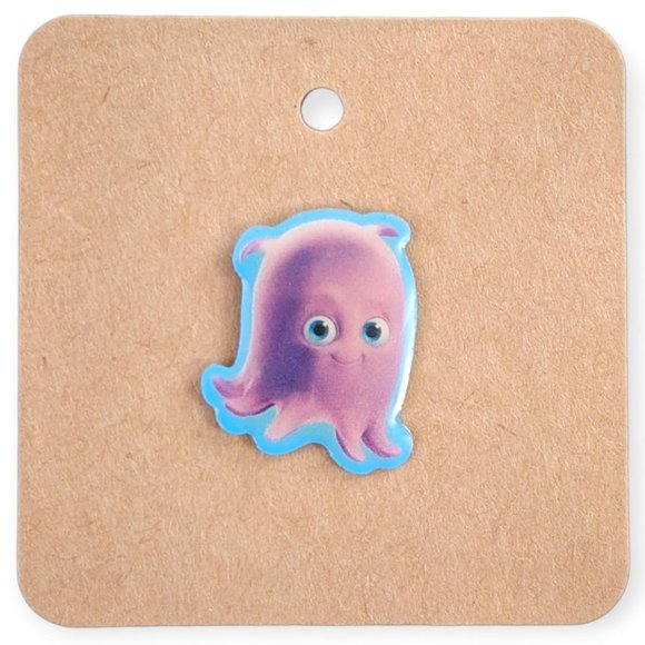Finding Nemo Disney Carrefour Tiny Pin: Pearl, Pink Octopus - Picture 4 of 4